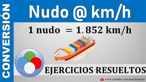 a cuánto equivale un nudo en kilómetros|Convertir Nudos a Kilómetros por hora (knot → km/h)